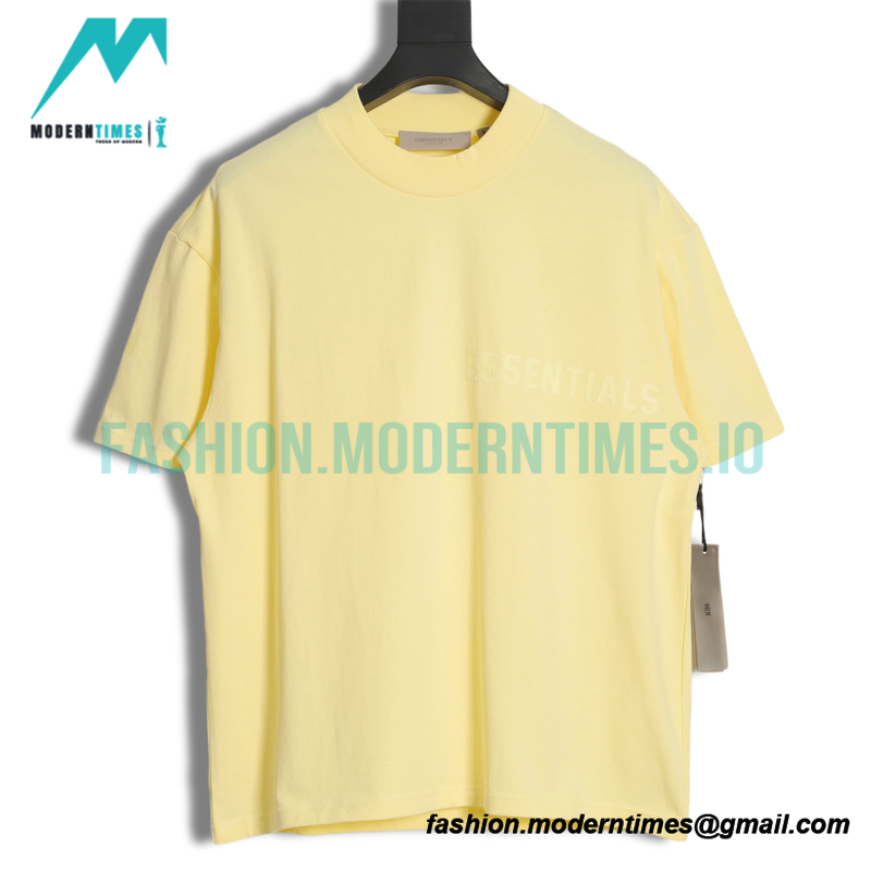 Fear of God - Flocked Small Label Short-sleeved T-shirt