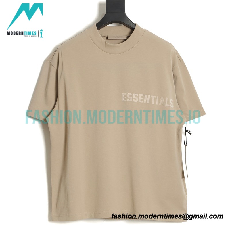 Fear of God - Flocked Small Label Short-sleeved T-shirt