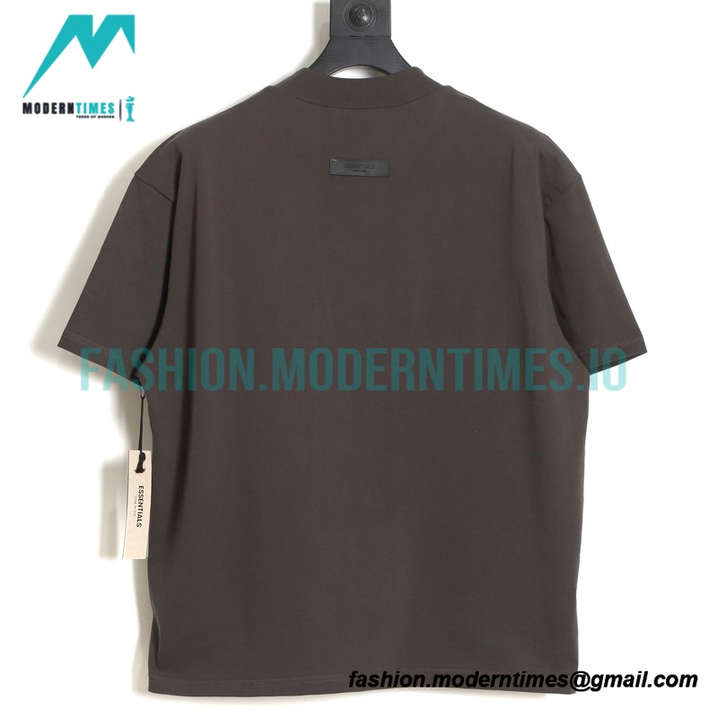 Fear of God - Flocked Small Label Short-sleeved T-shirt
