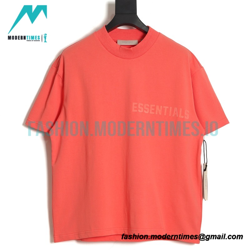Fear of God - Flocked Small Label Short-sleeved T-shirt