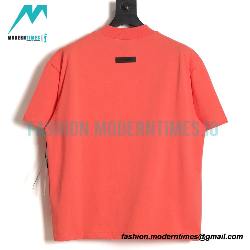 Fear of God - Flocked Small Label Short-sleeved T-shirt