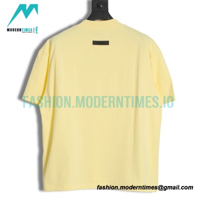 Fear of God - Flocked Small Label Short-sleeved T-shirt