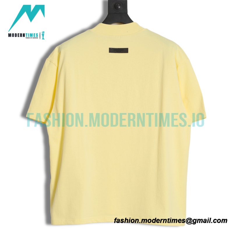 Fear of God - Flocked Small Label Short-sleeved T-shirt