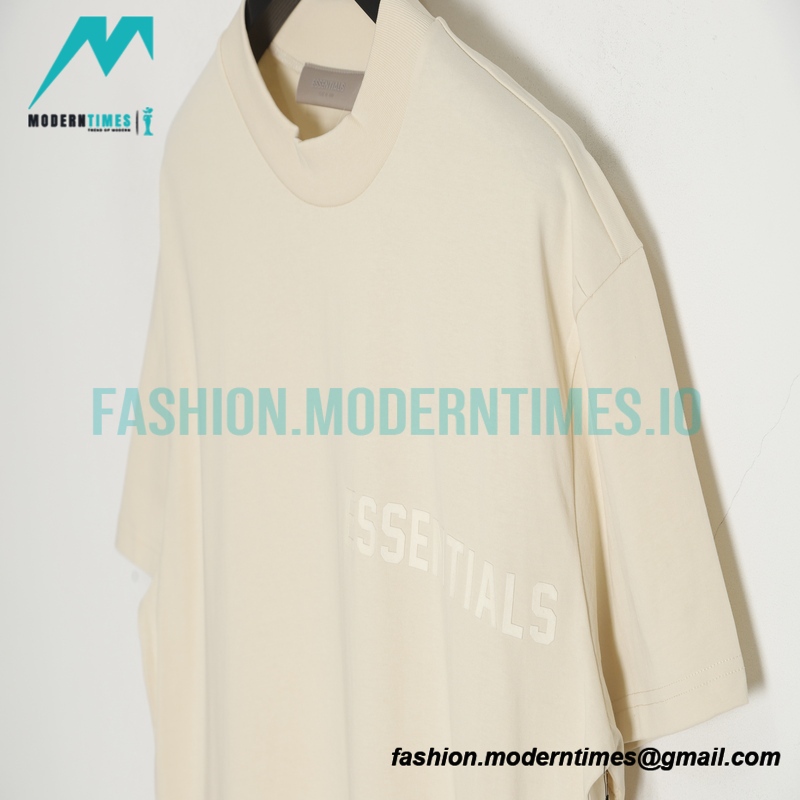 Fear of God - Flocked Small Label Short-sleeved T-shirt
