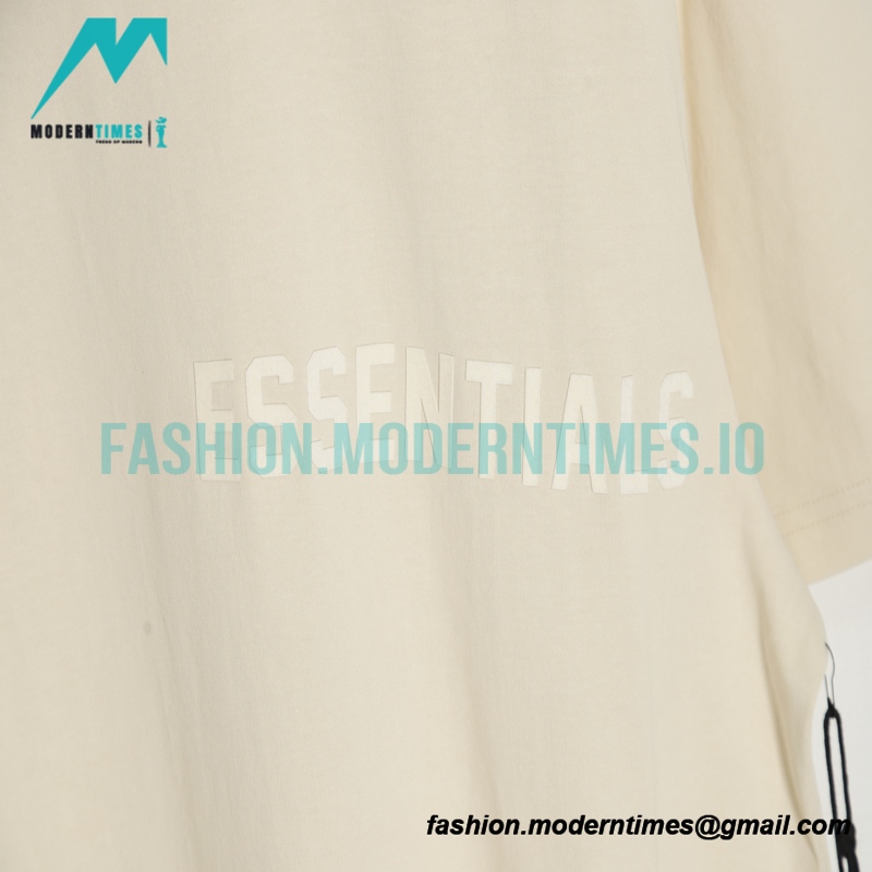 Fear of God - Flocked Small Label Short-sleeved T-shirt