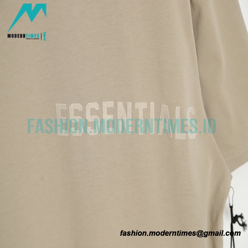 Fear of God - Flocked Small Label Short-sleeved T-shirt
