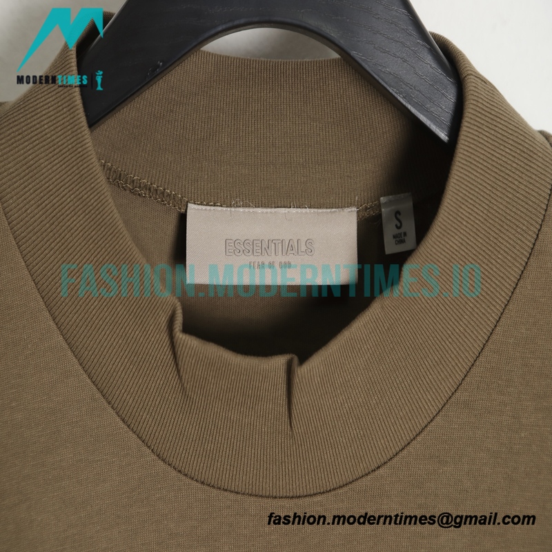 Fear of God - Flocked Small Label Short-sleeved T-shirt