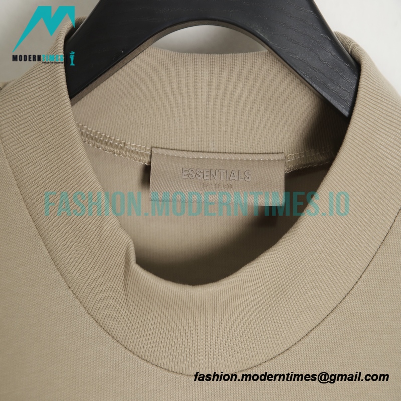 Fear of God - Flocked Small Label Short-sleeved T-shirt
