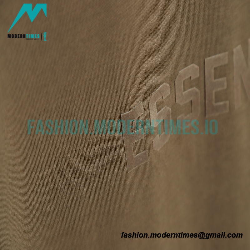Fear of God - Flocked Small Label Short-sleeved T-shirt