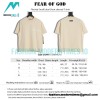 Fear of God - Flocked Small Label Short-sleeved T-shirt