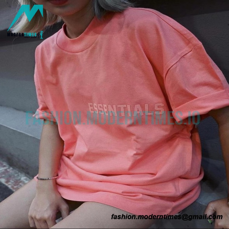 Fear of God - Flocked Small Label Short-sleeved T-shirt