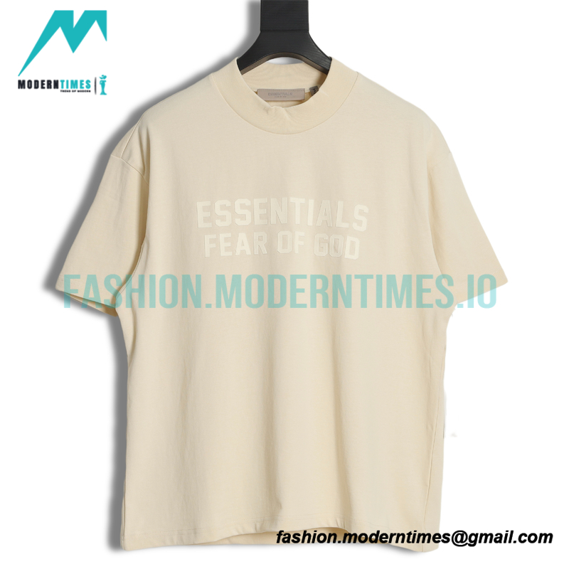 Fear of God - Double-row Large-letter Short-sleeved T-shirt