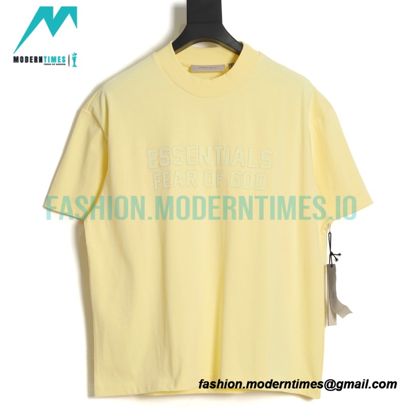 Fear of God - Double-row Large-letter Short-sleeved T-shirt