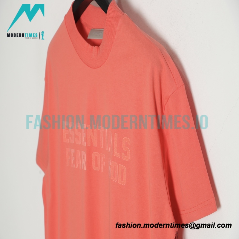 Fear of God - Double-row Large-letter Short-sleeved T-shirt