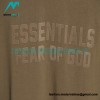 Fear of God - Double-row Large-letter Short-sleeved T-shirt