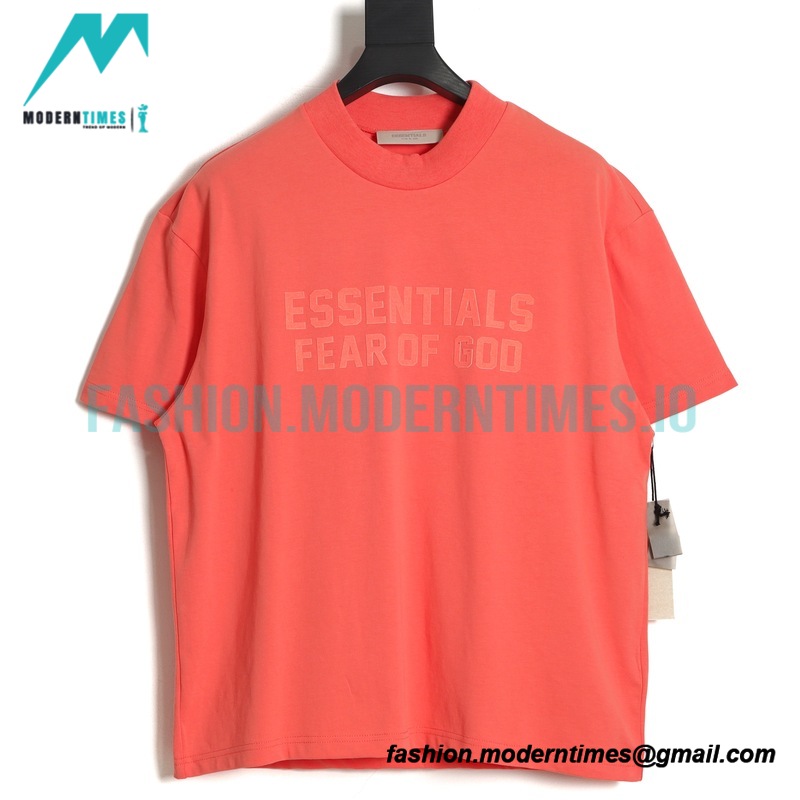 Fear of God - Double-row Large-letter Short-sleeved T-shirt