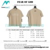 Fear of God - Double-row Large-letter Short-sleeved T-shirt