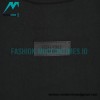 Fear Of God - Double-row Flocked Letter Short-sleeved T-shirt