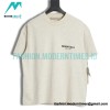 Fear Of God - Double-row Flocked Letter Short-sleeved T-shirt
