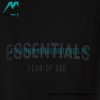 Fear Of God - Double-row Silicone Letter-sleeve T-shirt