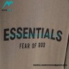 Fear Of God - Double-row Silicone Letter-sleeve T-shirt