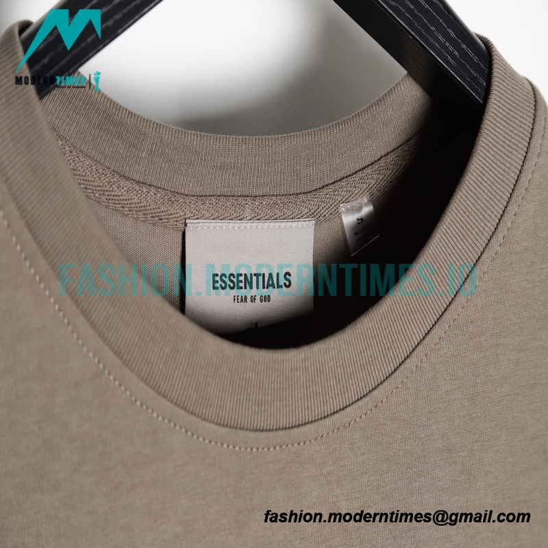 Fear Of God - Double-row Silicone Letter-sleeve T-shirt