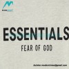 Fear Of God - Double-row Silicone Letter-sleeve T-shirt