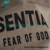 Fear Of God - Double-row Silicone Letter-sleeve T-shirt