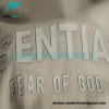 Fear Of God - Double-row Silicone Letter-sleeve T-shirt