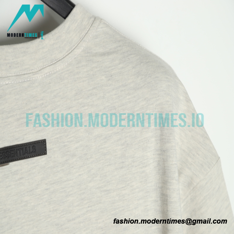 Fear Of God - Double-row Silicone Letter-sleeve T-shirt