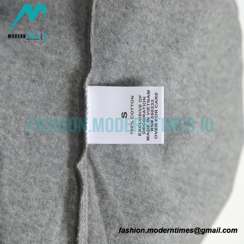 Fear Of God - Double-row Silicone Letter-sleeve T-shirt