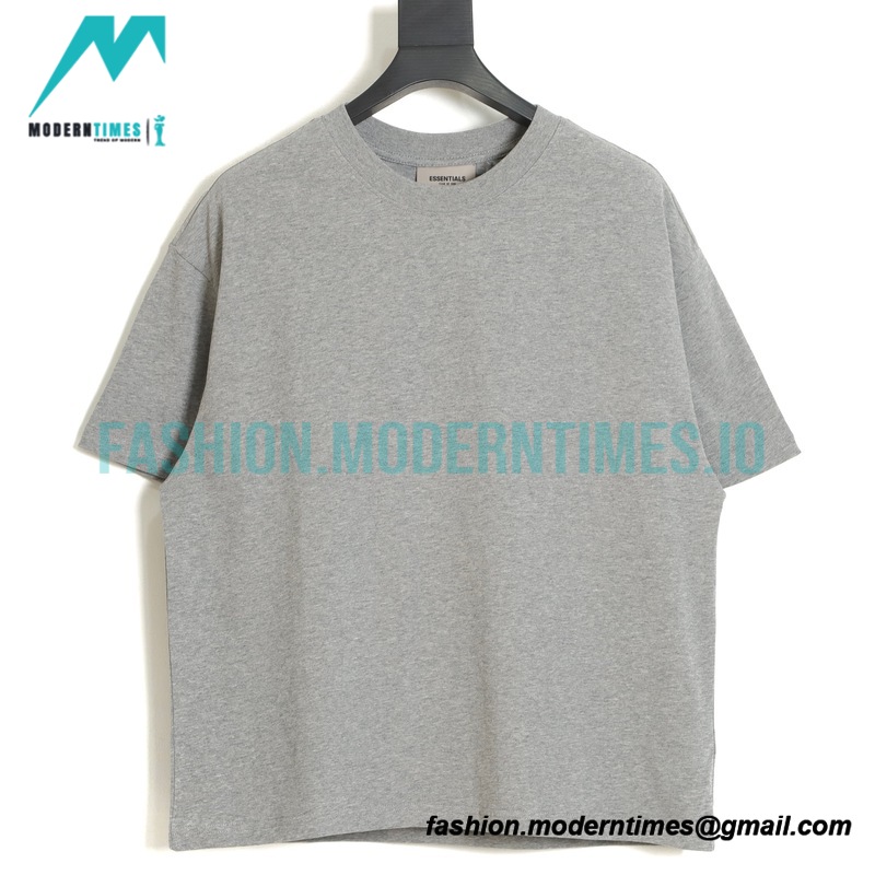 Fear Of God - Double-row Silicone Letter-sleeve T-shirt