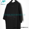 Fear Of God - Double-row Silicone Letter-sleeve T-shirt