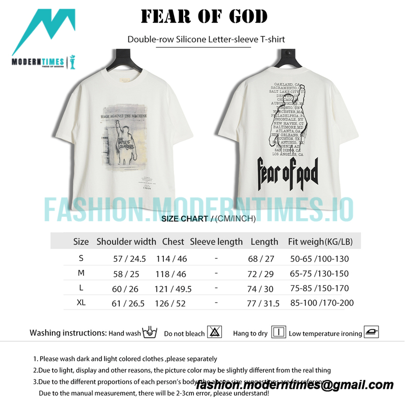 Fear Of God - Battle of Los Angeles Short sleeve