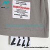 RRR123 - Fear Of God Short Sleeve T-shirt In Grey And Red Letter In Cement