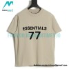  Fear Of God - Fenced 77-letter Short-sleeved T-shirt