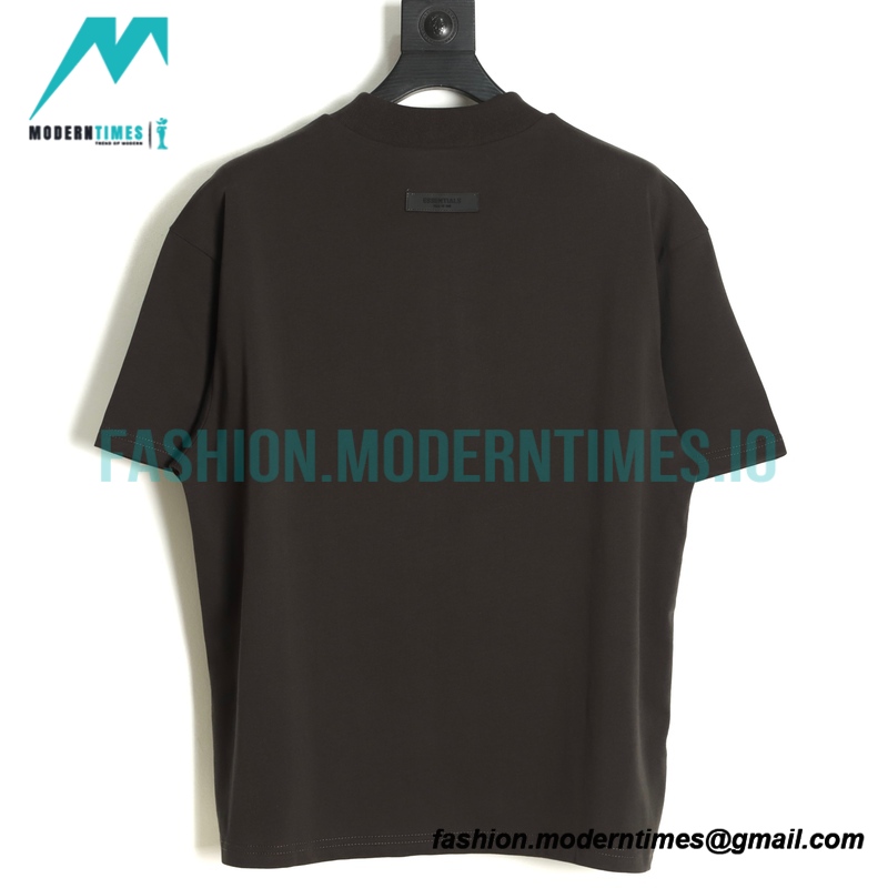  Fear Of God - Fenced 77-letter Short-sleeved T-shirt