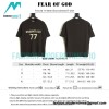  Fear Of God - Fenced 77-letter Short-sleeved T-shirt