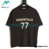  Fear Of God - Fenced 77-letter Short-sleeved T-shirt