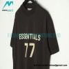  Fear Of God - Fenced 77-letter Short-sleeved T-shirt