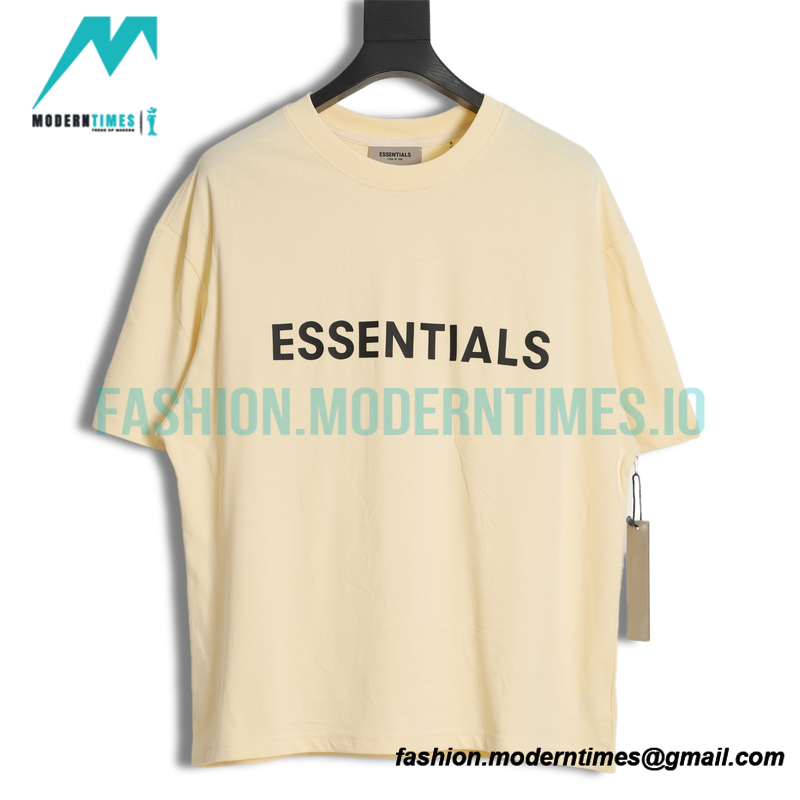 Fear Of God - Chest Silicone Letter-sleeve T-shirt