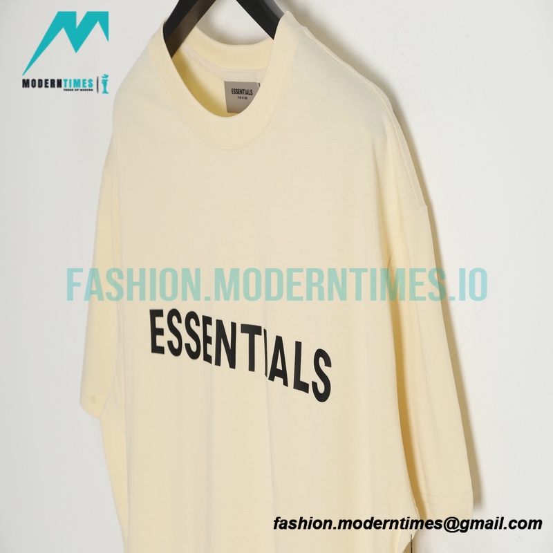 Fear Of God - Chest Silicone Letter-sleeve T-shirt