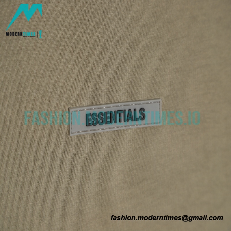 Fear Of God - Chest Silicone Letter-sleeve T-shirt