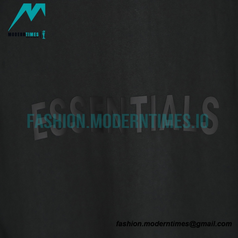 Fear Of God - Chest Silicone Letter-sleeve T-shirt