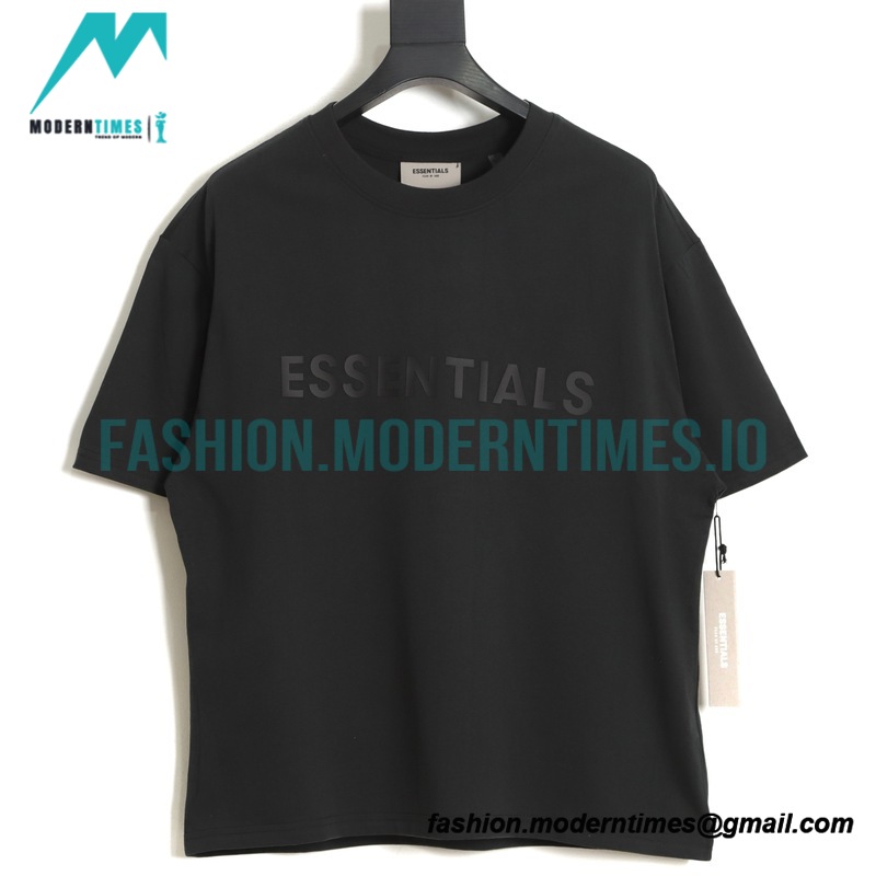 Fear Of God - Chest Silicone Letter-sleeve T-shirt