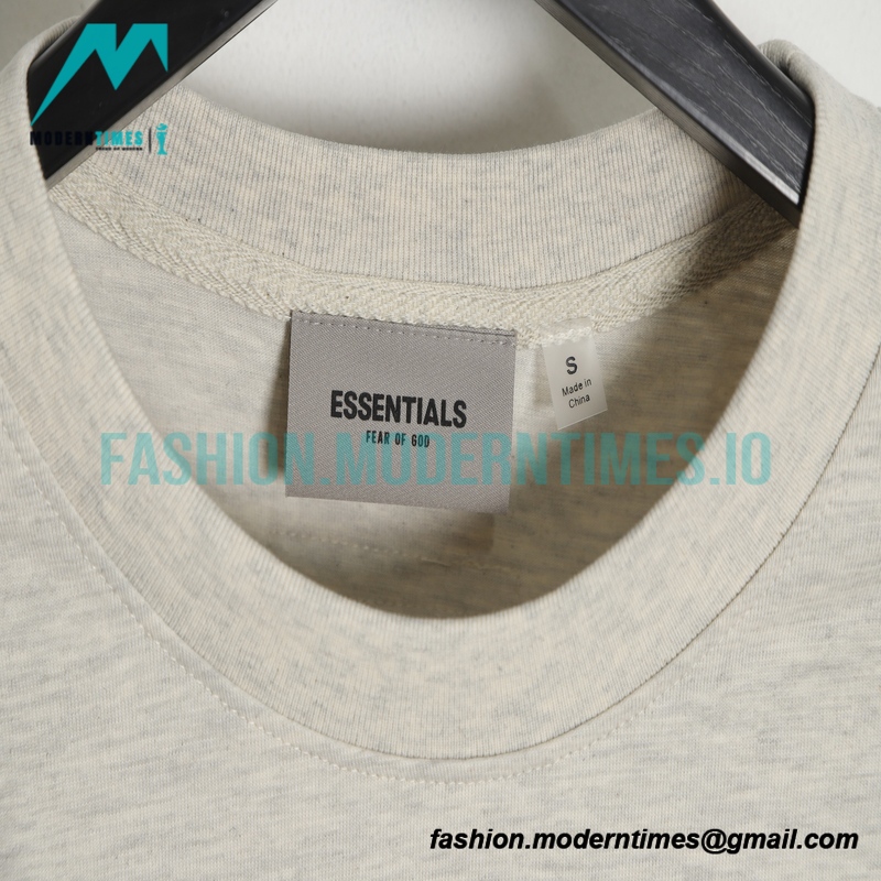 Fear Of God - Chest Silicone Letter-sleeve T-shirt