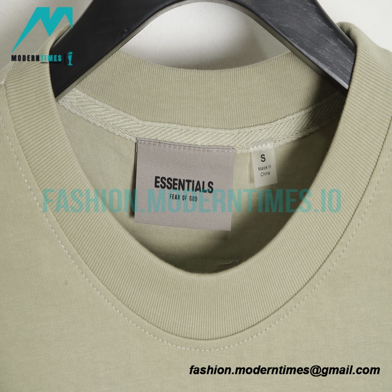 Fear Of God - Chest Silicone Letter-sleeve T-shirt