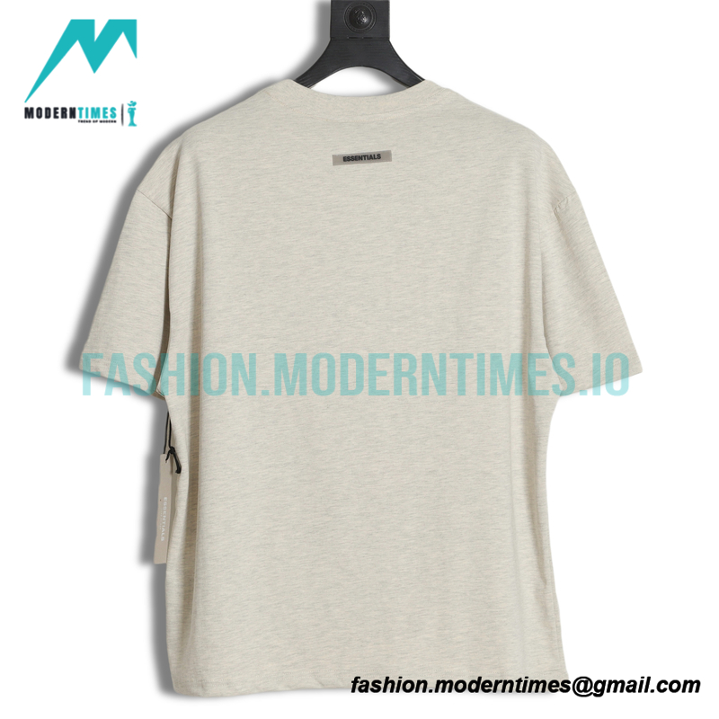 Fear Of God - Chest Silicone Letter-sleeve T-shirt