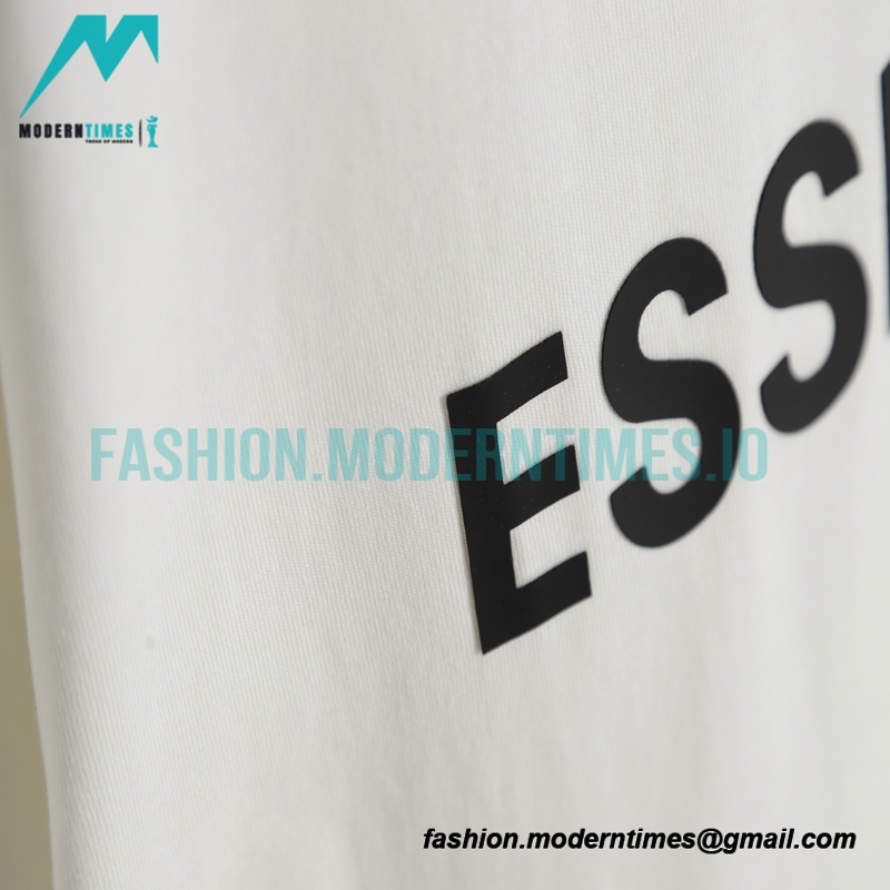 Fear Of God - Chest Silicone Letter-sleeve T-shirt
