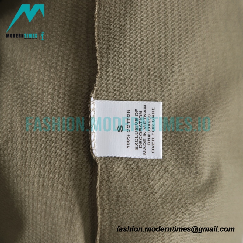 Fear Of God - Chest Silicone Letter-sleeve T-shirt